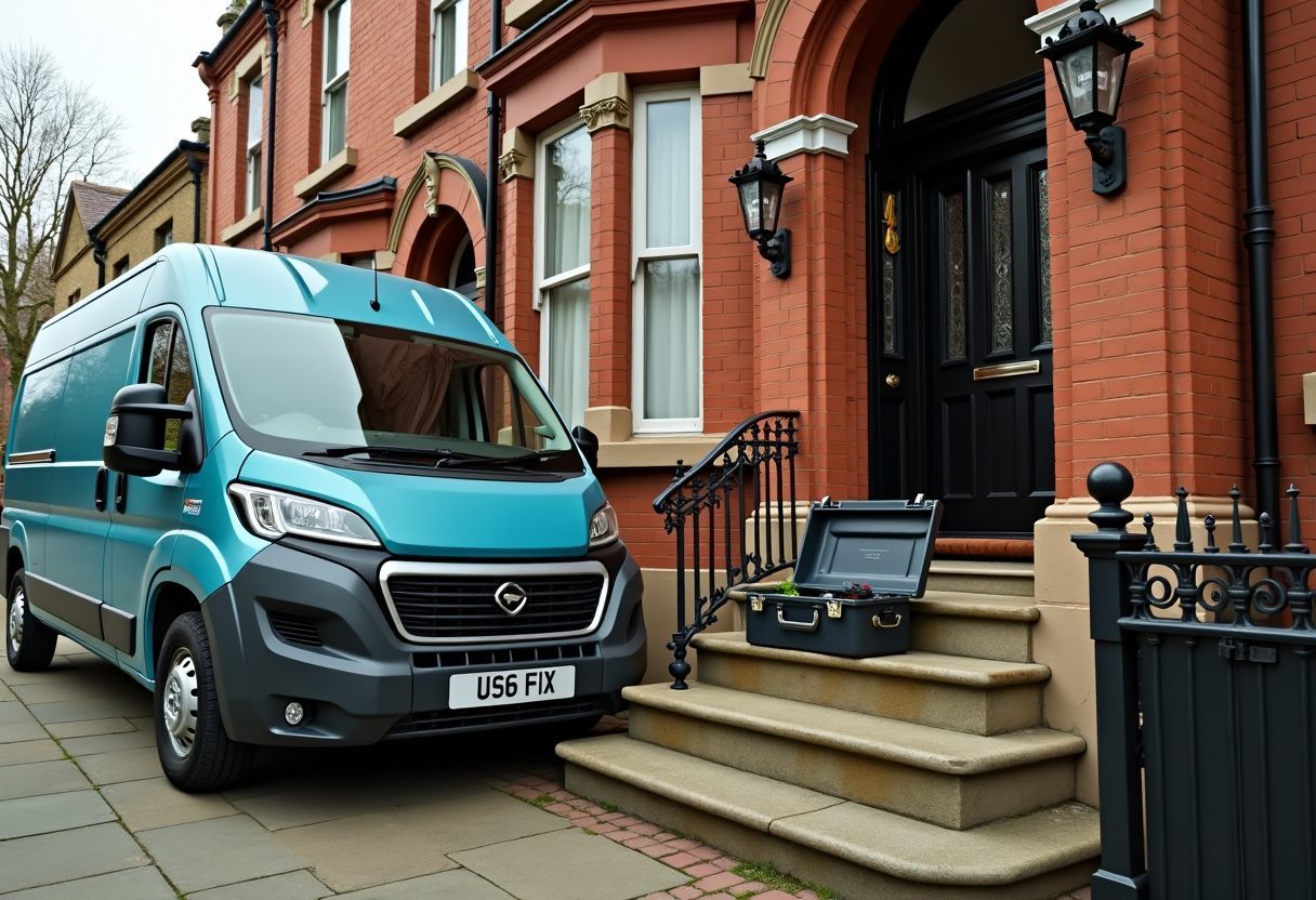 Van stocked and ready — Sterling Locksmith